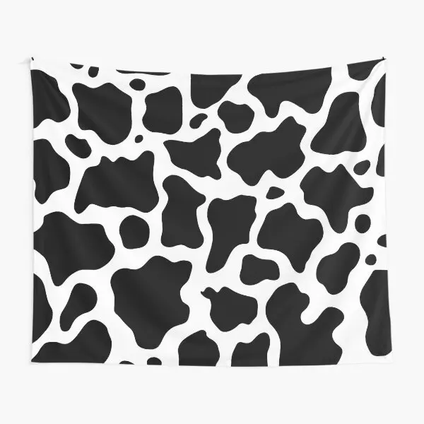 Гобелен с коровьим принтом Настенный декор в стиле мультфильмов для детей