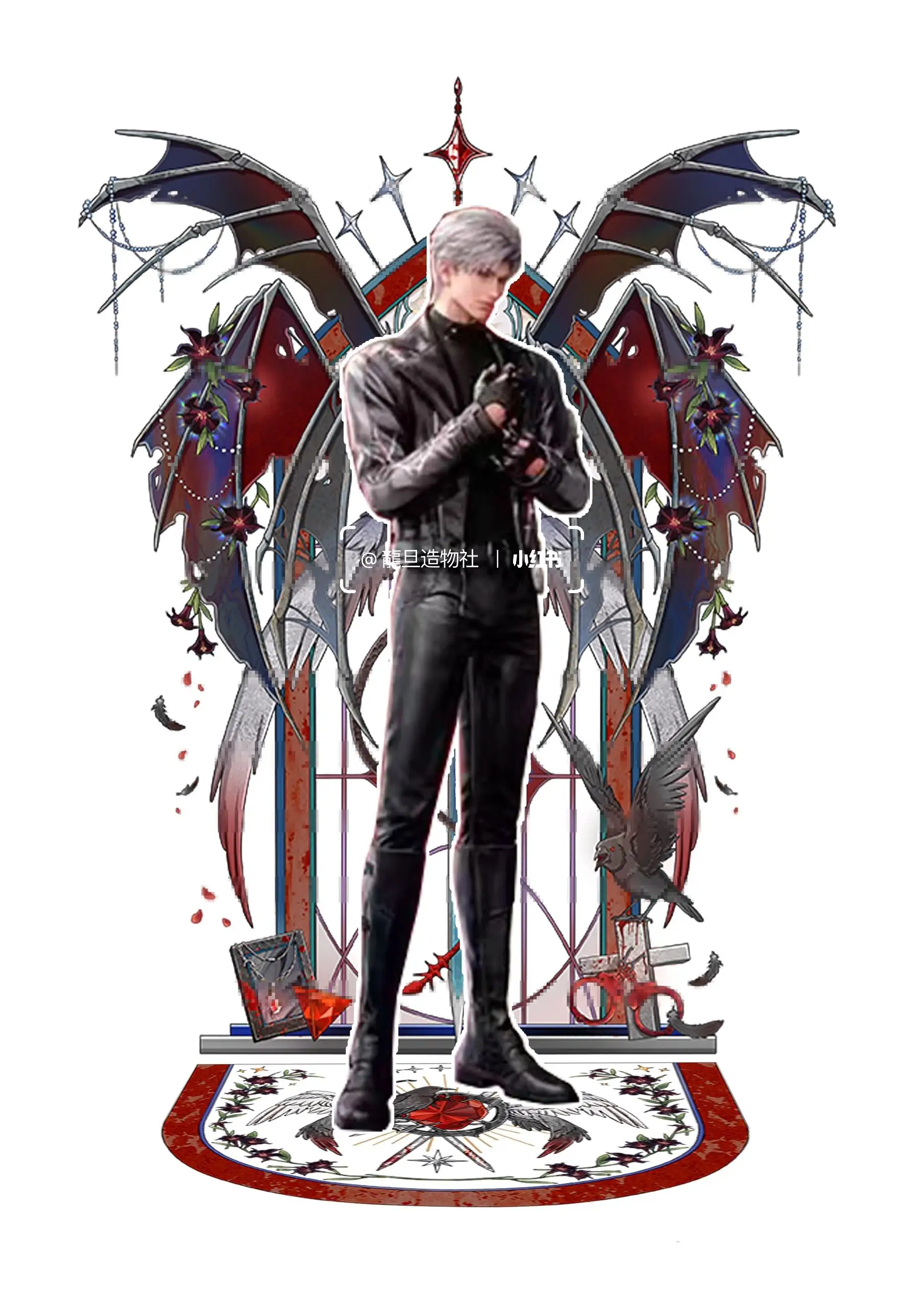 Аниме Любовь и глубокое пространство сильус акриловый великолепный двойной