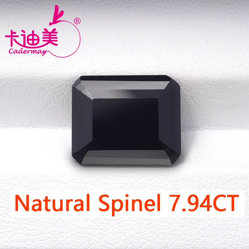 Восьмиугольный Ограненный натуральный шпинель незакрепленный камень