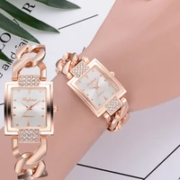 factory sale branded watch reloj mujer women watch bracelet strap rectangle 2022 luxury gift to girlfriend quartz favorite clock