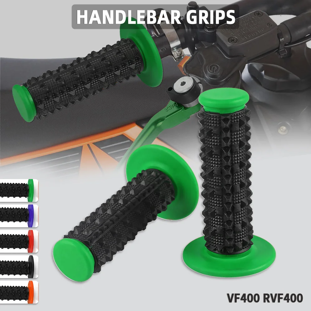 

Motocross Brake Handle Bar Cover 22mm 24mm Universal Rubber Non-slip Rubber Grip Glove For KAWASAKI VF400 RVF400 VF 400 RVF 400