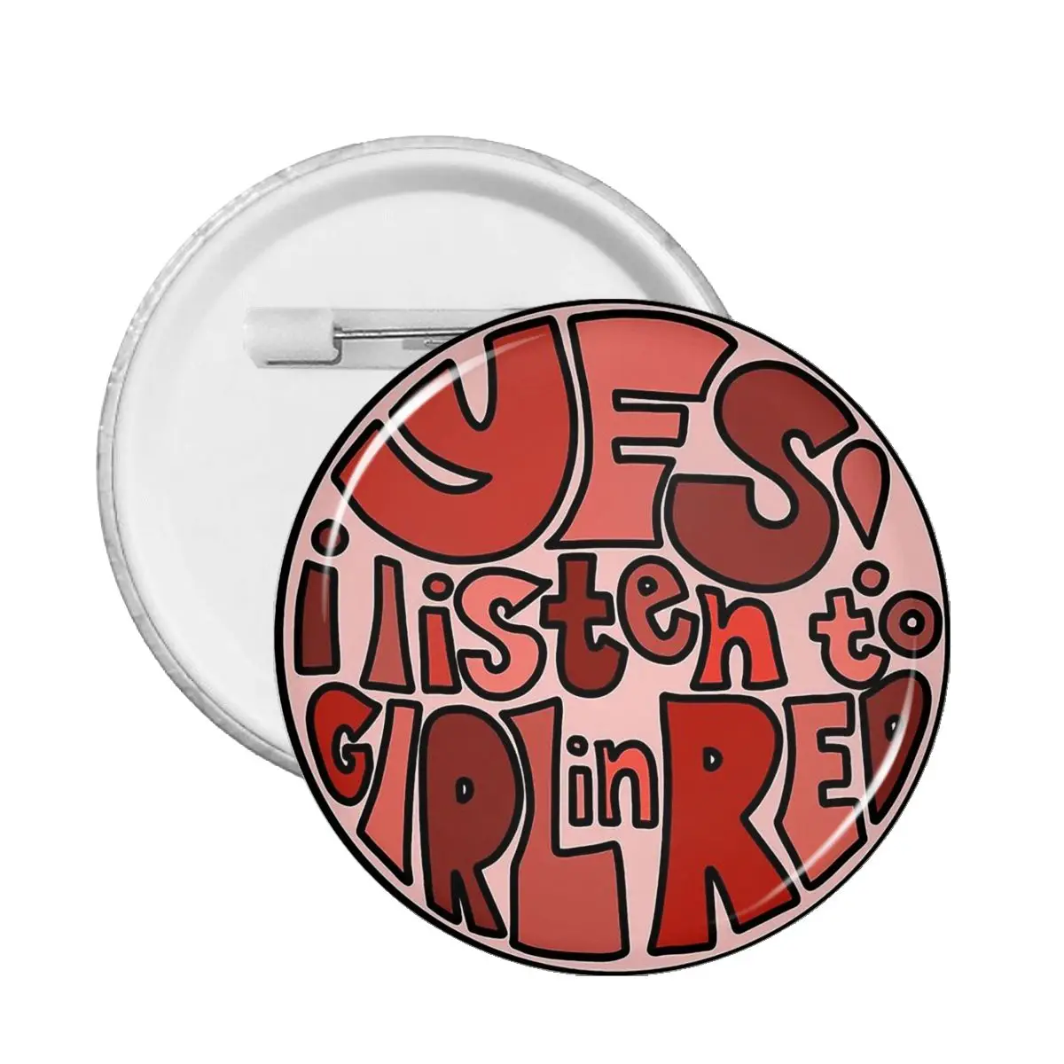 

Lesbian Les Girls Love Do You Listen To Girl In Red Pin Badge For Backpack Badges Brooches Metal Pins For Friends