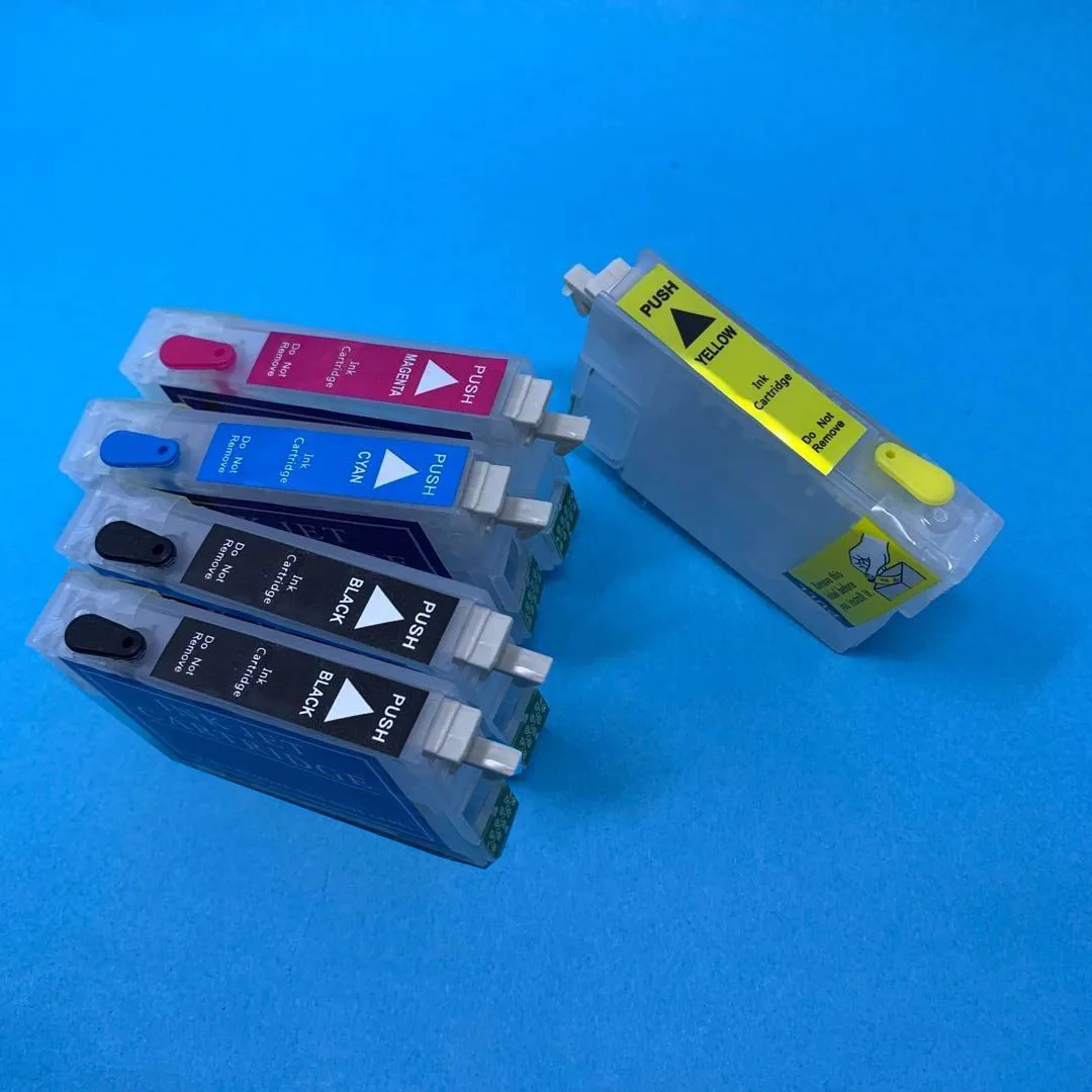 

YOTAT Refillable ink cartridge T0711 T0712 T0713 T0714 For Epson D120 D78 D92 DX5000 DX4000 DX4050 DX4400 DX4450 printer