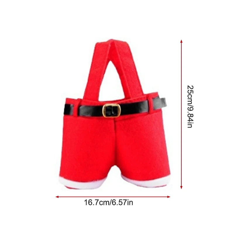 1/3 шт. рождественский подарок держатель для бутылки вина конфеты Санта-Клаус