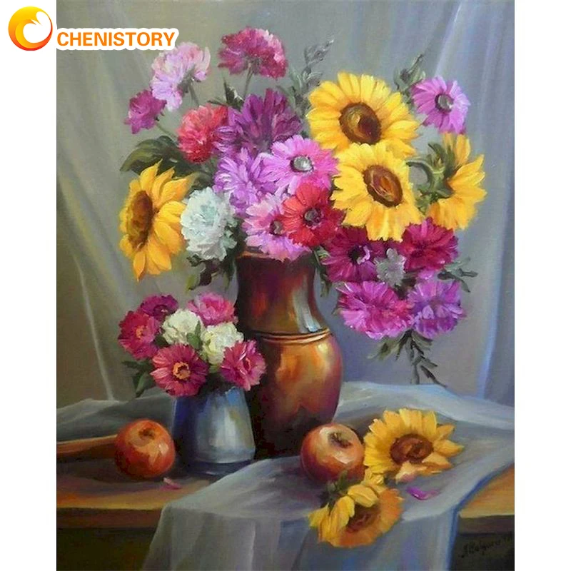 

Набор для рисования по номерам на холсте, 60 х75 см