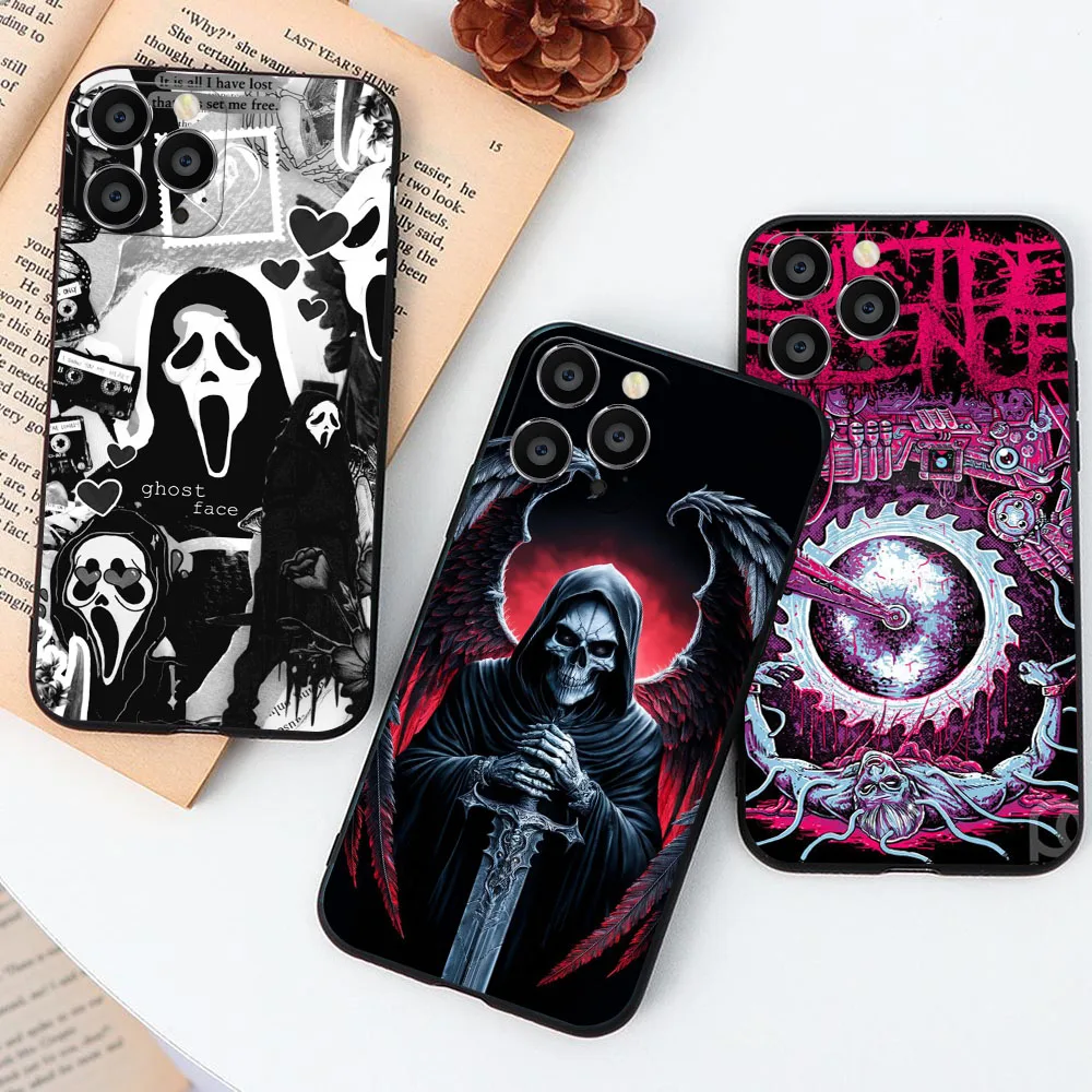 Матовый черный чехол для Xiaomi Redmi 6 6A 8 8A 9 9A 9C 10A 9T 10 Prime 10X 10C 12 12C A2 Plus KD-38 Suicide Silence