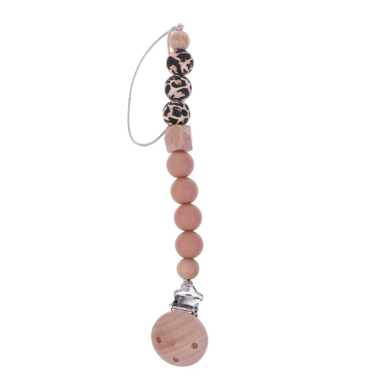 

Anti-lost Teether Chain Pacifier Clips Infant Soother Clip Pacifier Accessories