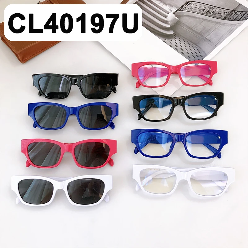 

CL40197U GENTLE YUUMI Women's Sunglasses For Man Glasses Vintage Luxury Brand Goods Designer Summer Uv400 Trendy Monst Korean