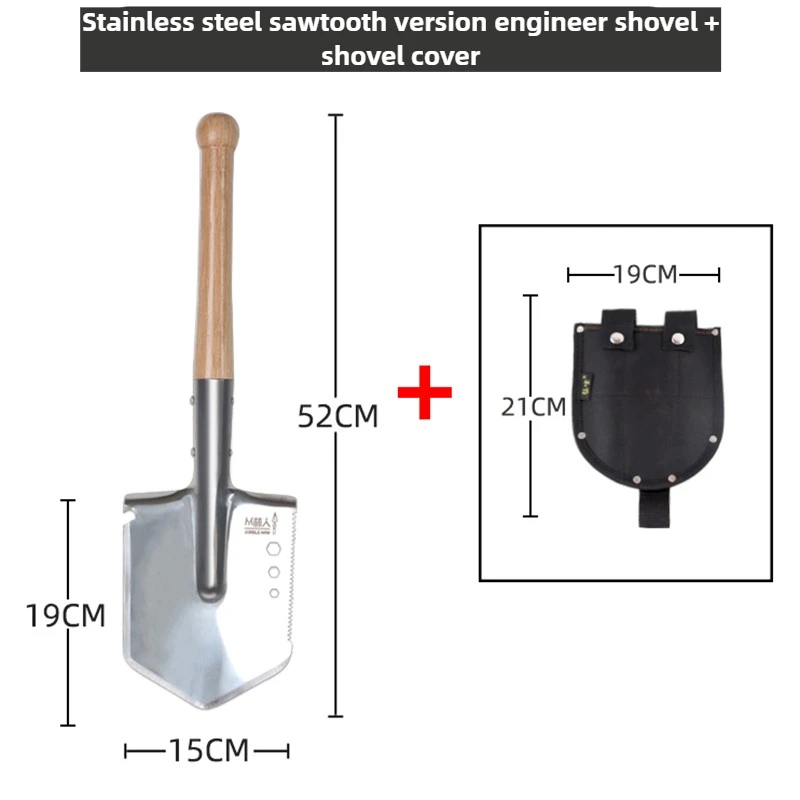 

Нержавеющая сталь саперные лопаты крышка садоводство кемпинг дешевые саперные лопаты открытый копание рыболовный грузовик лопата ручные инструменты