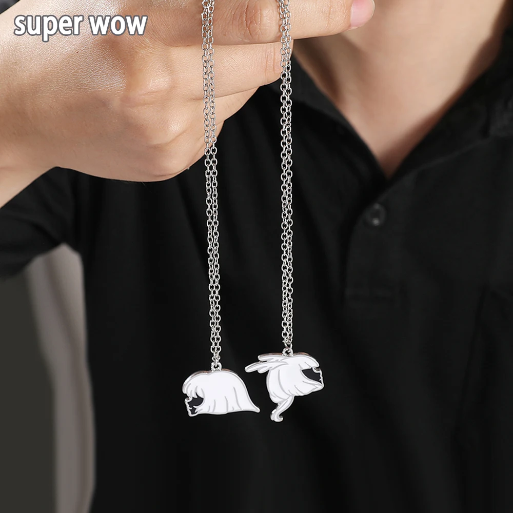 Ожерелье женское эмалированное, модное ожерелье В Стиле Аниме монстр-панк, очаровательное ювелирное изделие, аксессуары для вечеринок Ожерелье женское эмалированное, модное ожерелье В Стиле Аниме монстр-панк, очаровательное ювелирное изделие, аксессуары для вечеринок