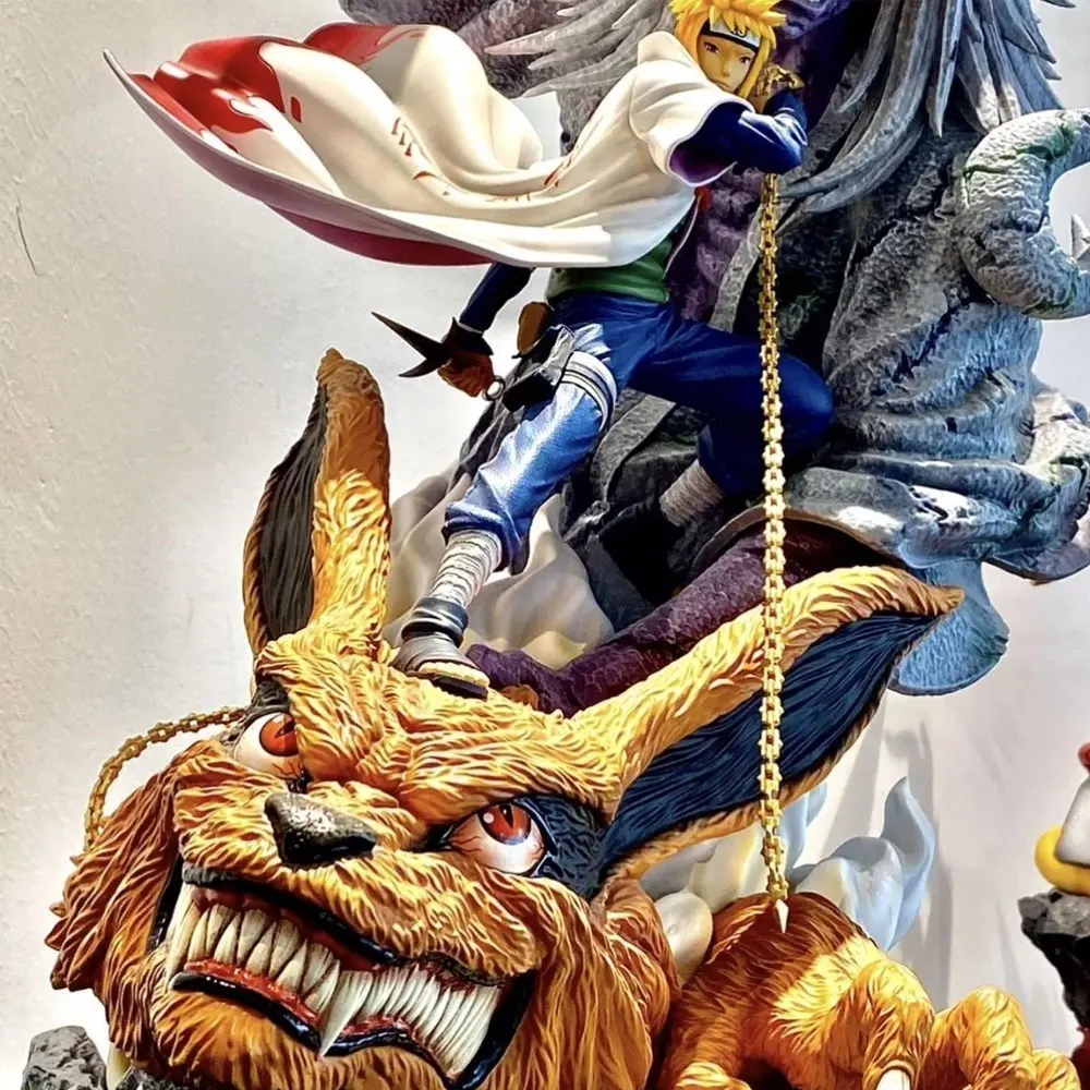 Фото Коллекционная фигурка Bandai Naruto GK: Четвертый Хокаге Минато Намиказе – Аниме-украшение для рабочего стола №2