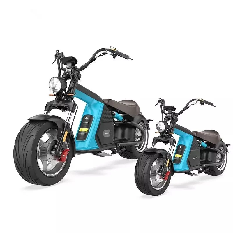 

China Manufacturer New Smart 2000w 20Ah 30Ah Electric Motorcycle 2 Wheel Citycoco Scooter For Adults EB-M8 40-60Km