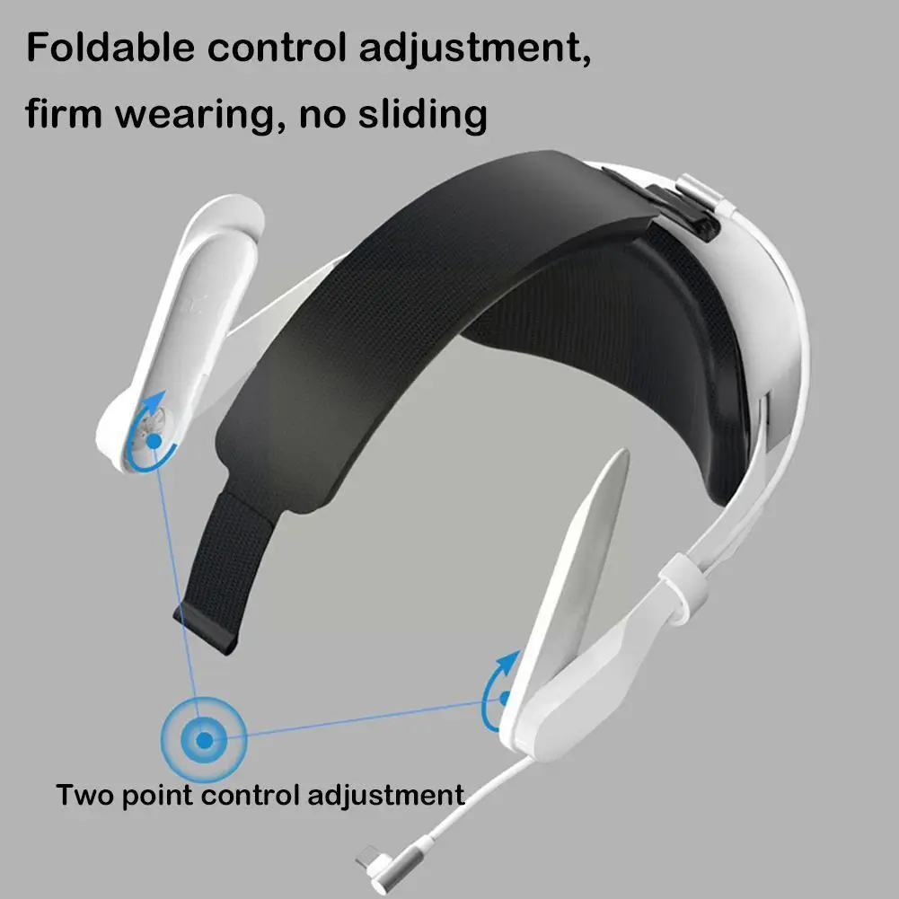 

Перезаряжаемый ремешок 2 в 1 для Oculus вопросы 2 Omfort регулируемый ремешок увеличение поддержки улучшение комфорта-виртуальный 4 W7t4