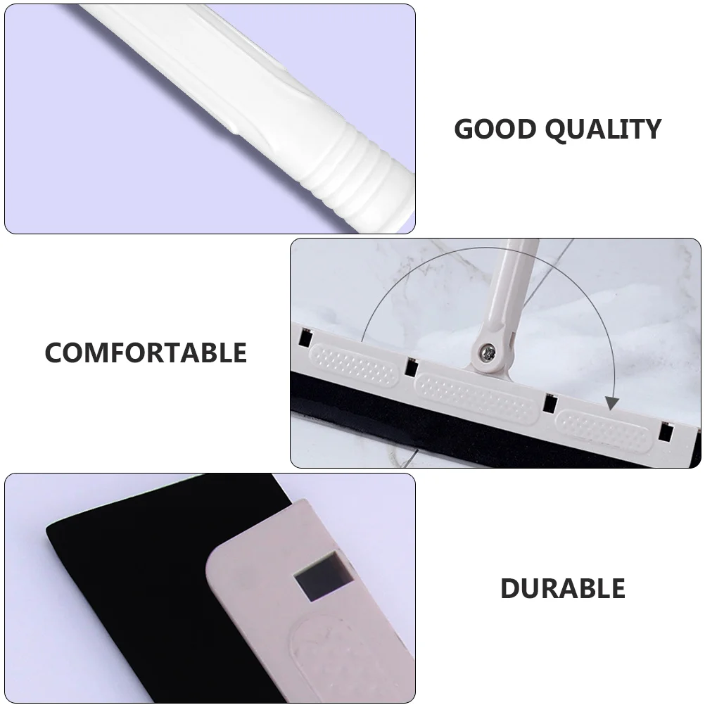 Швабра для мытья окон с метлой скребок пола 180° ° Роторный стеклоочиститель