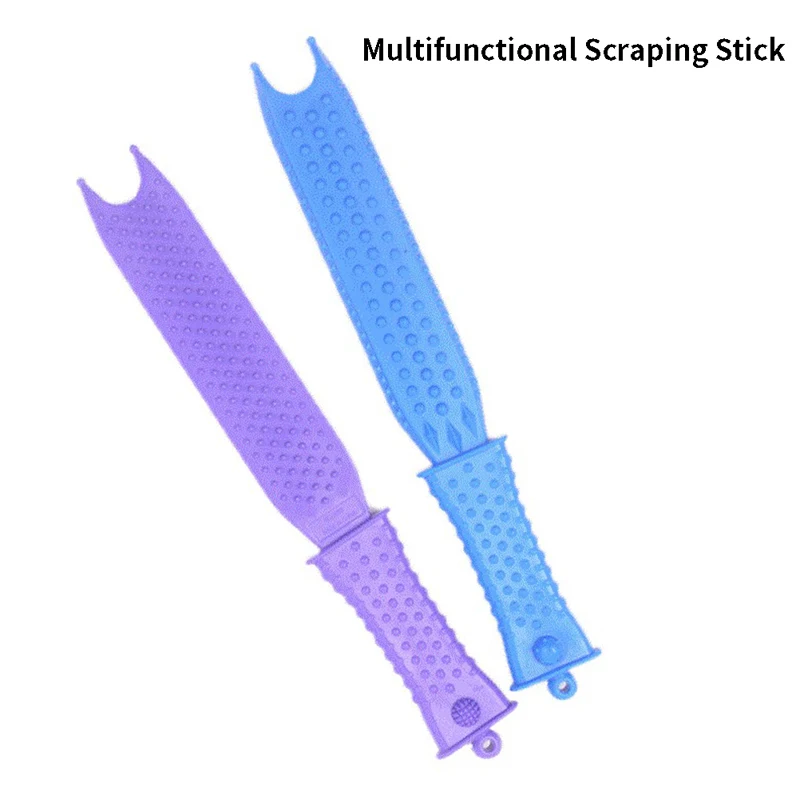 

Multifunctional Silicone Scraping Stick Meridians And Collaterals Scraping Board Fitness Massager Health Care Back Banging Stick