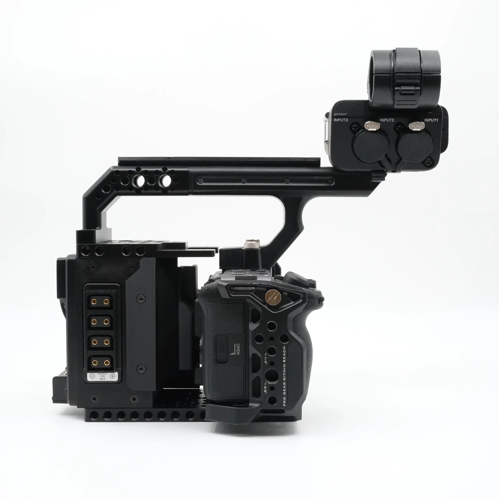 FusionRig для Sony FX3/FX30 A7M4/A7S3 Комплект удлинителя ручки XLR