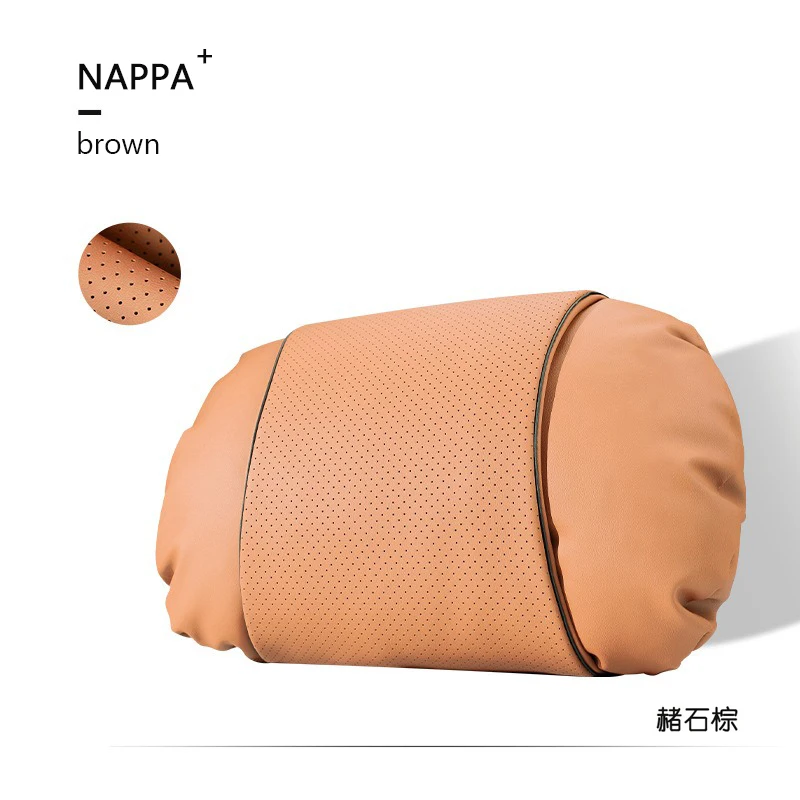 

Подголовник Автомобильный из кожи наппа, подушка под шею для Mercedes Benz Maybach S-Class, автомобильные аксессуары