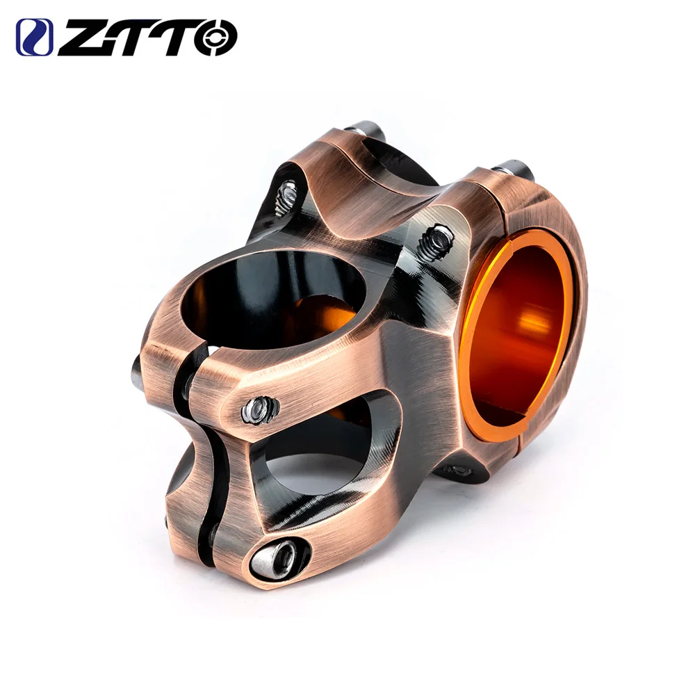 

ZTTO MTB 50mm Stem CNC 35mm 31.8mm Handlebar Bicycle Ultralight 0 Degree Rise Durable DH AM Enduro 28.6mm Steerer Mountain Bike