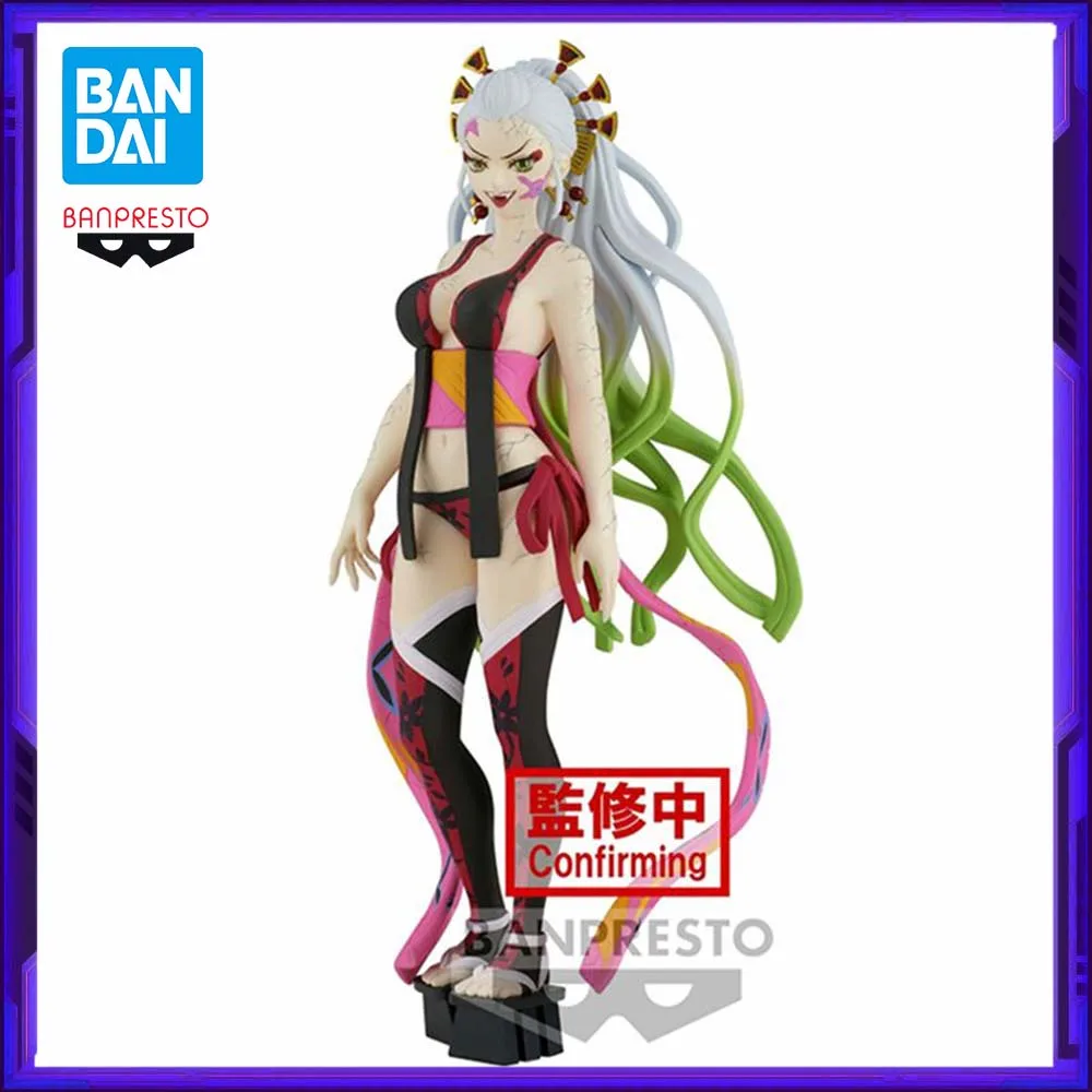 Фото В наличии Bandai Original Banpresto Demon Slayer: Kimetsu no Yaiba Daki Аниме Фигурка Модель Фигурки Игрушки №1