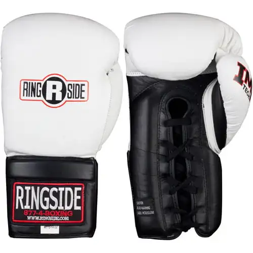 

Tech™ Lace-Up Sparring Boxing Gloves 16 oz White Boxing straps Vendas para boxeo Gloves Boxing wraps Muay thai Cammo hand wrap