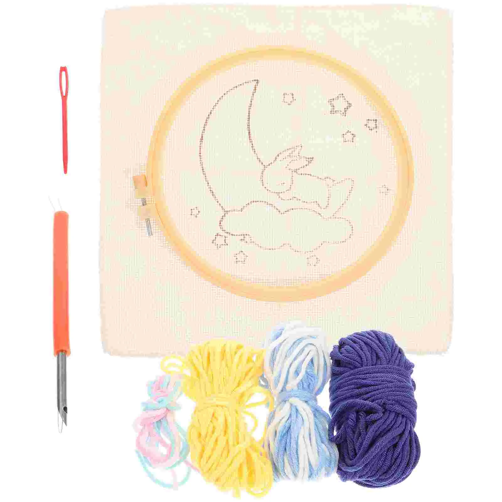 

1 set of Stitchwork Diy Needlework Tool Sewing Embroidery Kit Needlework Tool for Decor