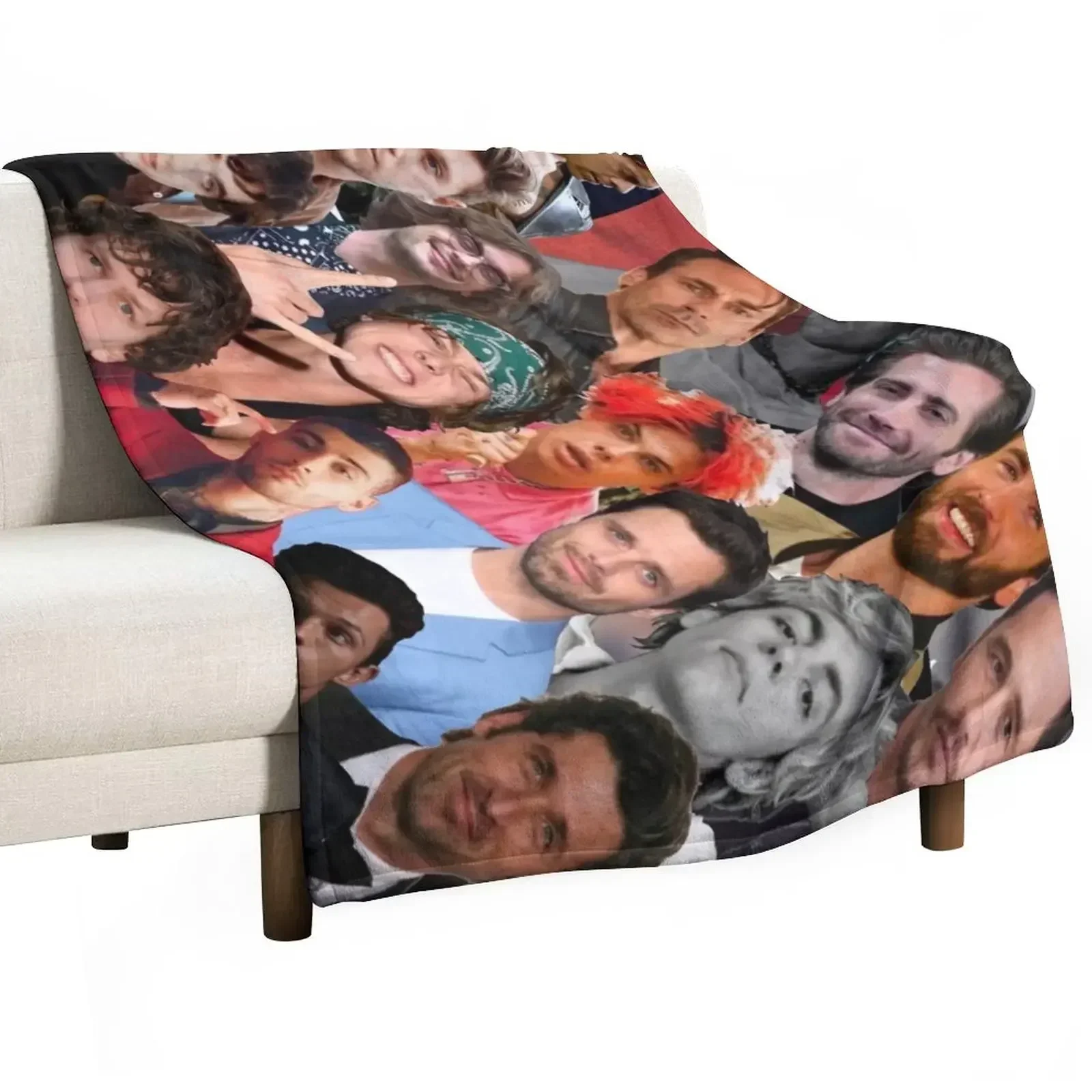 Одеяло с коллажем Cesca на заказ винтажные идеи подарков День святого Валентина