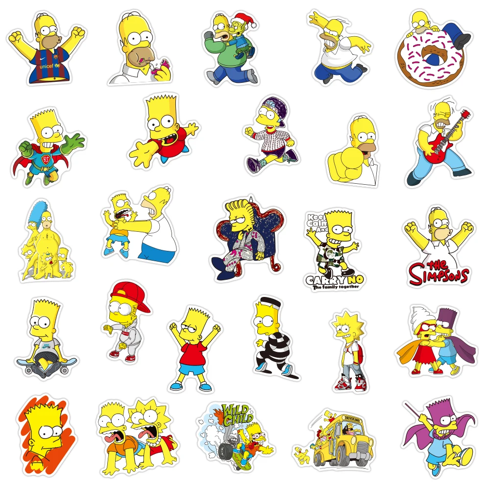 25/50 шт. водонепроницаемые наклейки для скейтборда рюкзака ноутбука |