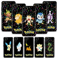 phone case for redmi k40 k40s k50 6 6a 7 7a 8 8a 9 9a 9c 9t 10 10c pro plus gaming soft silicone case pikachu pokemon animation