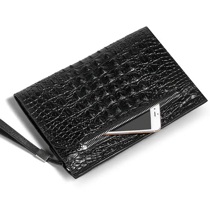 Длинные кошельки для мужчин модные деловые Клатчи из воловьей натуральной кожи