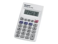 sharp el233sb 8 digit white calculators