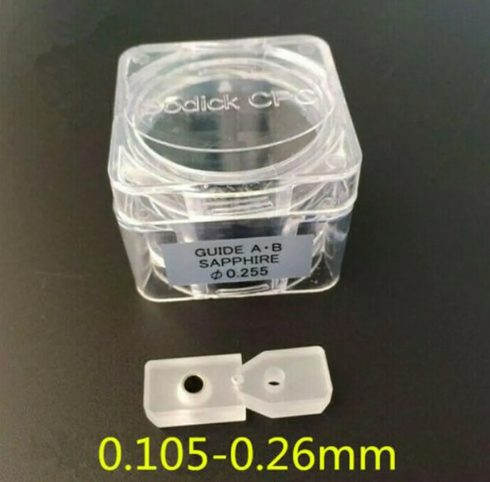 

CNC Wire EDM Spark Sapphire Upper&Lower Guide AB Set 0.105-0.26MM S101 3080055; 3080047; 3080058; 3081771; 3080629; 3080061