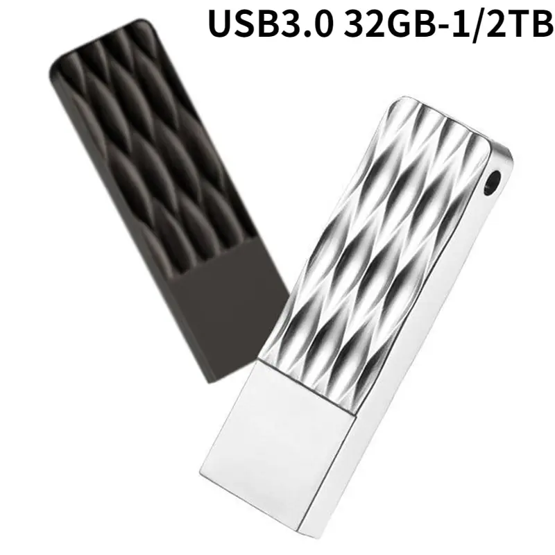 

Rectangle USB 3.0 Flash Drive 32GB-1/2TB High-Speed Data Memory Storage Stick Metal U Disk Data Capacity Expansion Divice U-disk