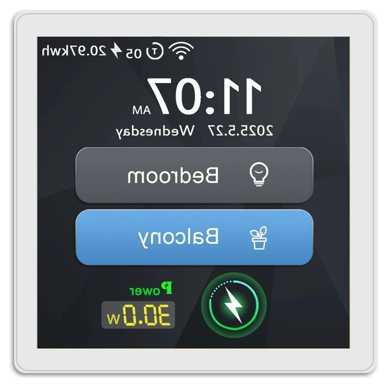 Оптовая партия: Умный сенсорный выключатель Zigbee 3.0 для умного дома с дистанционным управлением через приложение Tuya, 4-дюймовый, с быстрой зарядкой Type-C 30W (art.: 3920dc22ee137) - 3920dc22ee137