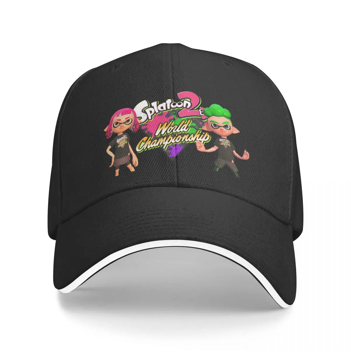 

Splatoon Summer Fashion Printed Baseball Cap Beret Hip-Hop Cap Classic Casual Men's and Women's Outdoor Travel Cap