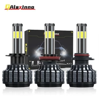 h7 led headlights h11 h1 canbus car light 9005 12v bulb 2pcs 9006 9012 6sides auto lamps h4 motorcycle headlamp 22000lm brighter