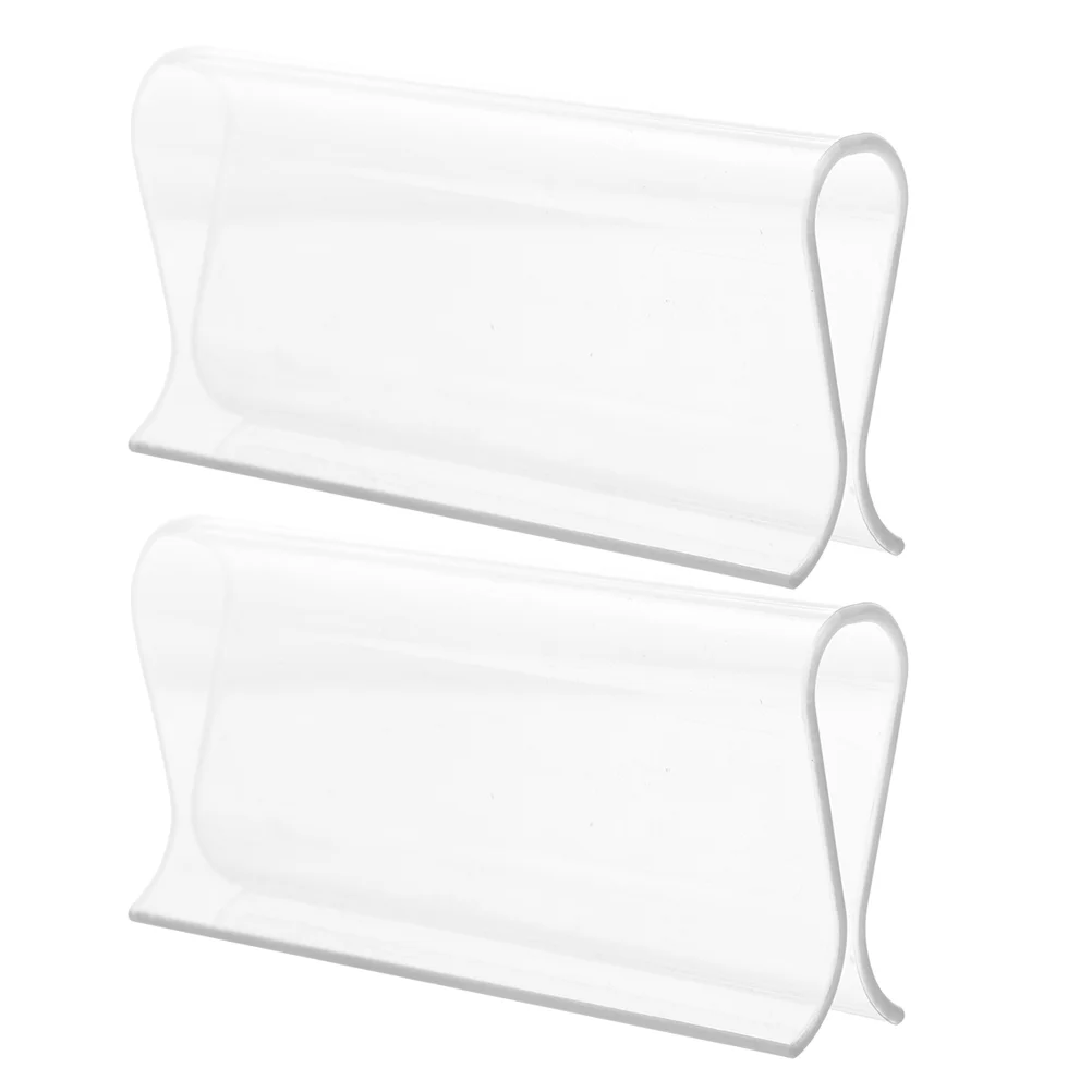 

2 Pcs Roller Blind Cloth Clip Transparent Curtain Grips Plastic Window Shade Curtains Pulls Blinds Windows