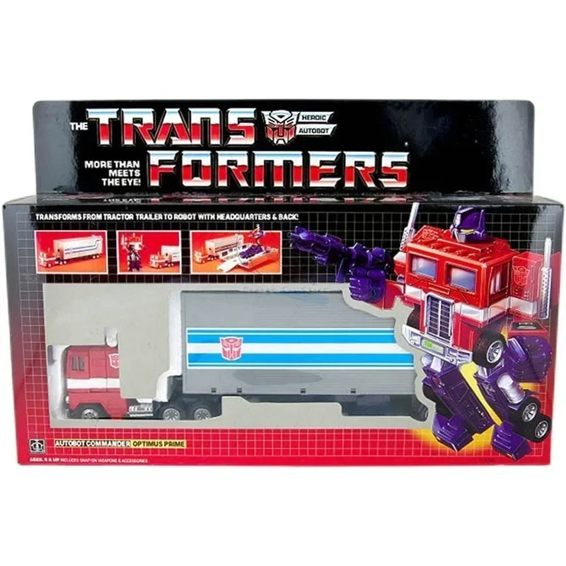В наличии игрушки-трансформеры Classic G1 Reissue 84-86 KO Autobot Commanoer Optimus Prime аниме фигурки игрушки-роботы подарки хобби (art.: 3920cc519e303) - 3920cc519e303