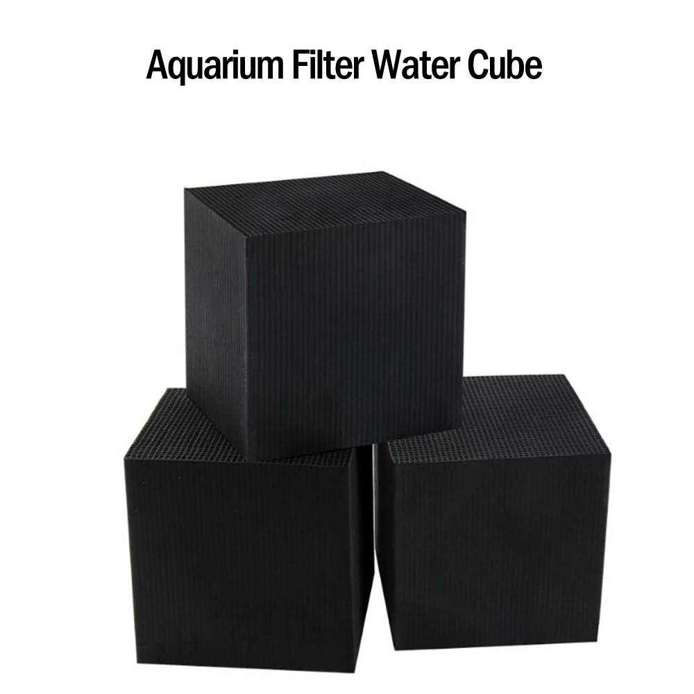 

Aquarium Filter Water Cube New Filtration Material Rapid water purification Contains activated carbon adsorption impurities
