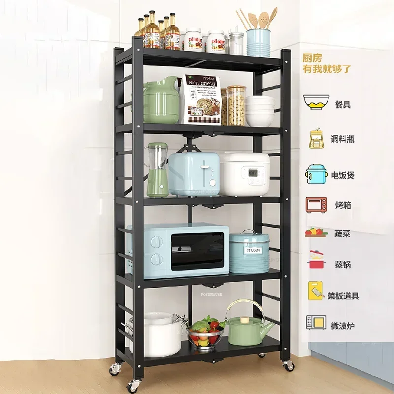 Кухонные шкафы не требующие установки складная полка для хранения