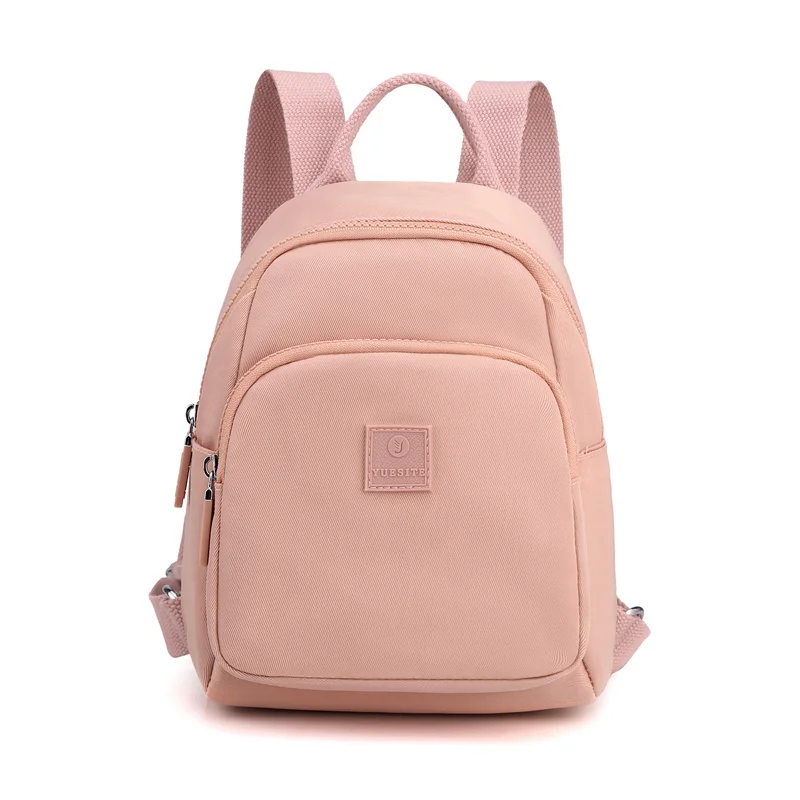 

Mini Small Backpack Girls Solid Nylon Korean Back Pack Shoulder 2023 Travel Storage Bags Women Ladies Luxury Daypack 2023