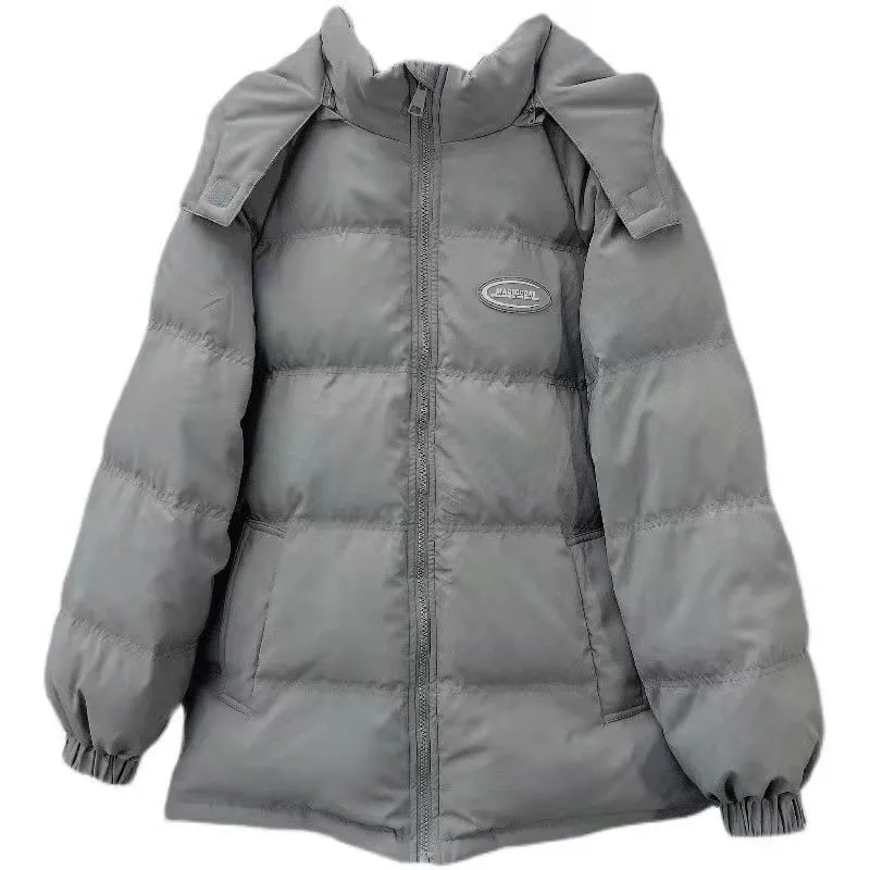 Winter Women Parkas Jackets Casual Hooded Thicken Warm Cotton Padded Coat Female Ladies Zippers Outwear Jacket Parkas Y2k