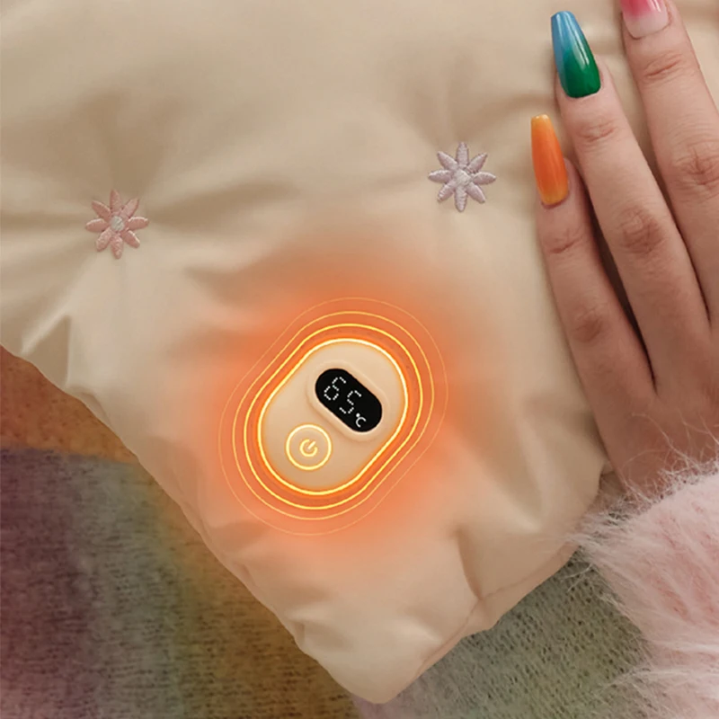 Портативная зимняя грелка для рук с регулируемой температурой графеновая 2 в 1