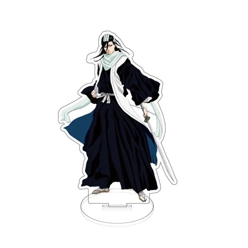 Anime BLEACH Character Standing Sign Figure Kurosaki Ichigo Double-Sided Acrylic Stands Model Desk Decor Props Gift Hot Sale