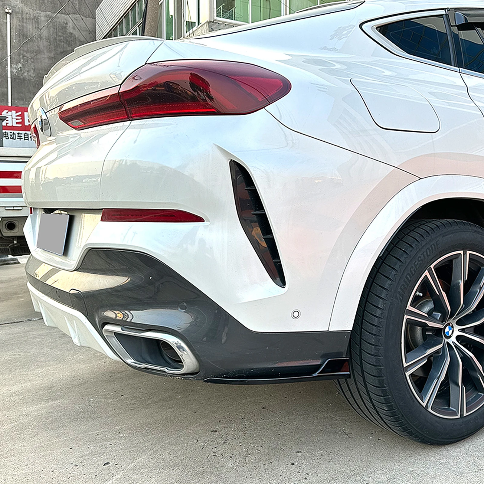 Бампер для BMW X6 G06 M Sport 2020-2022, углеродное волокно (art.: 3920c9e2c0386) - 3920c9e2c0386