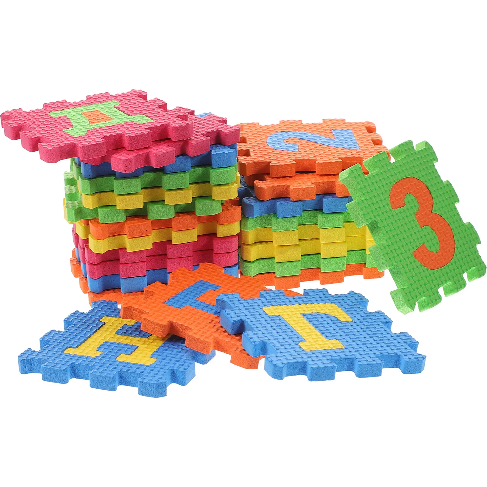 

36 Pcs Russian Puzzle Mat Baby Play Foam Carpet Tiles Letter Mats Floor Babies Kids Infant Arab Alphabet Letters