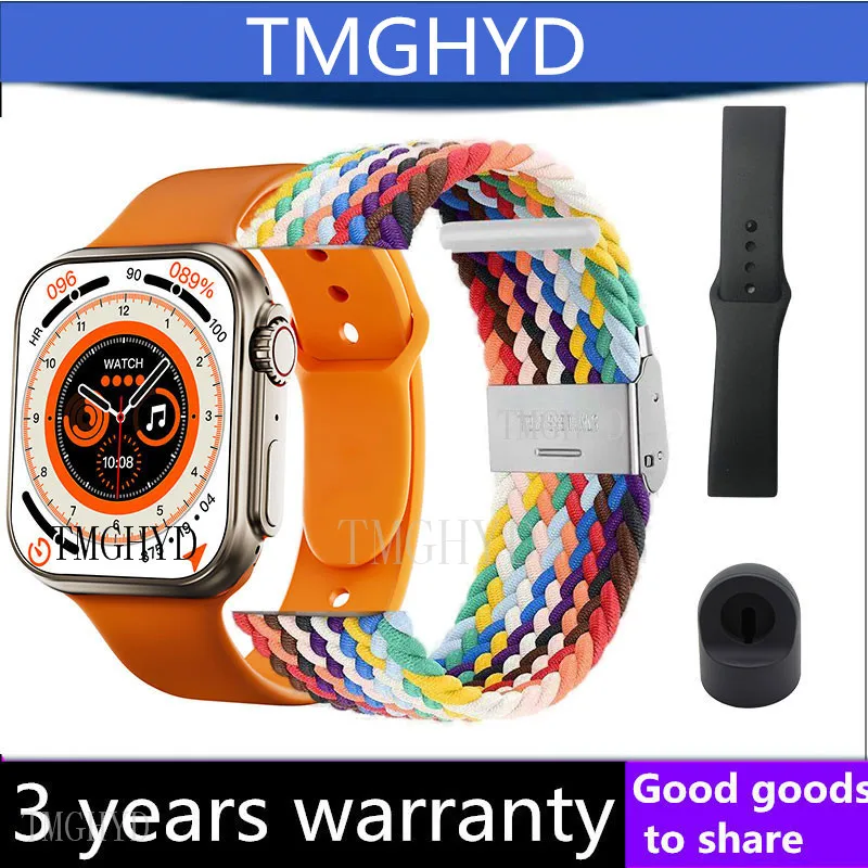 

Smart watch Series 8 Ultra 2.0 Inch IP68 Waterproof Men Women Smart Watch WS8 Pro Wireless Charging Fitness Bracelet 395*460