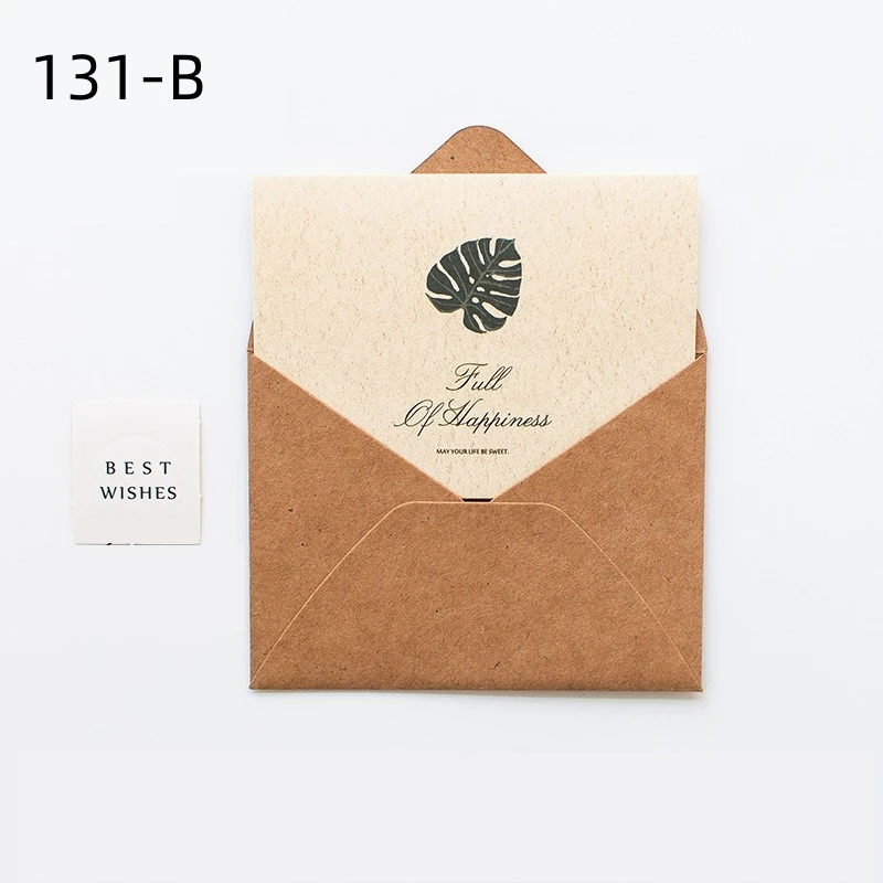 

Праздничные открытки с конвертами и наклейками