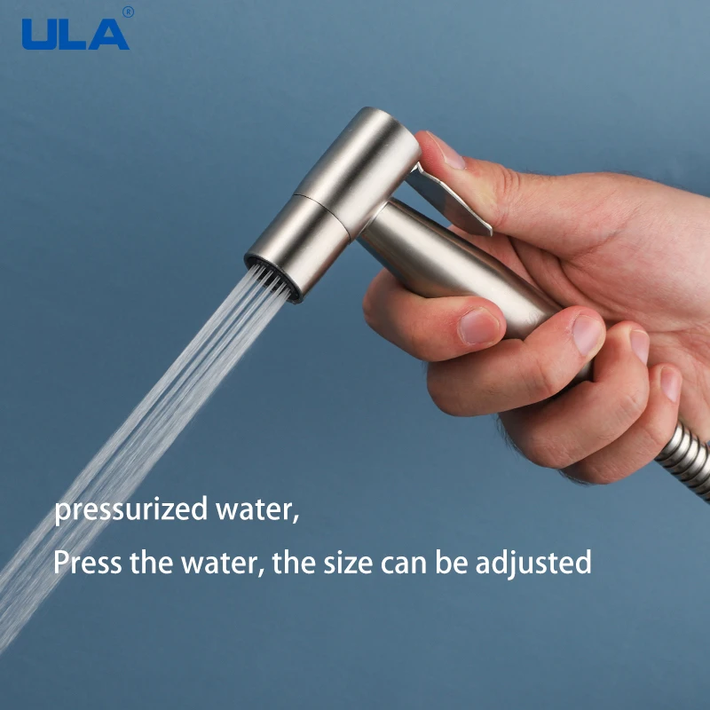 Матовый смеситель для унитаза из нержавеющей стали ULA портативный распылитель