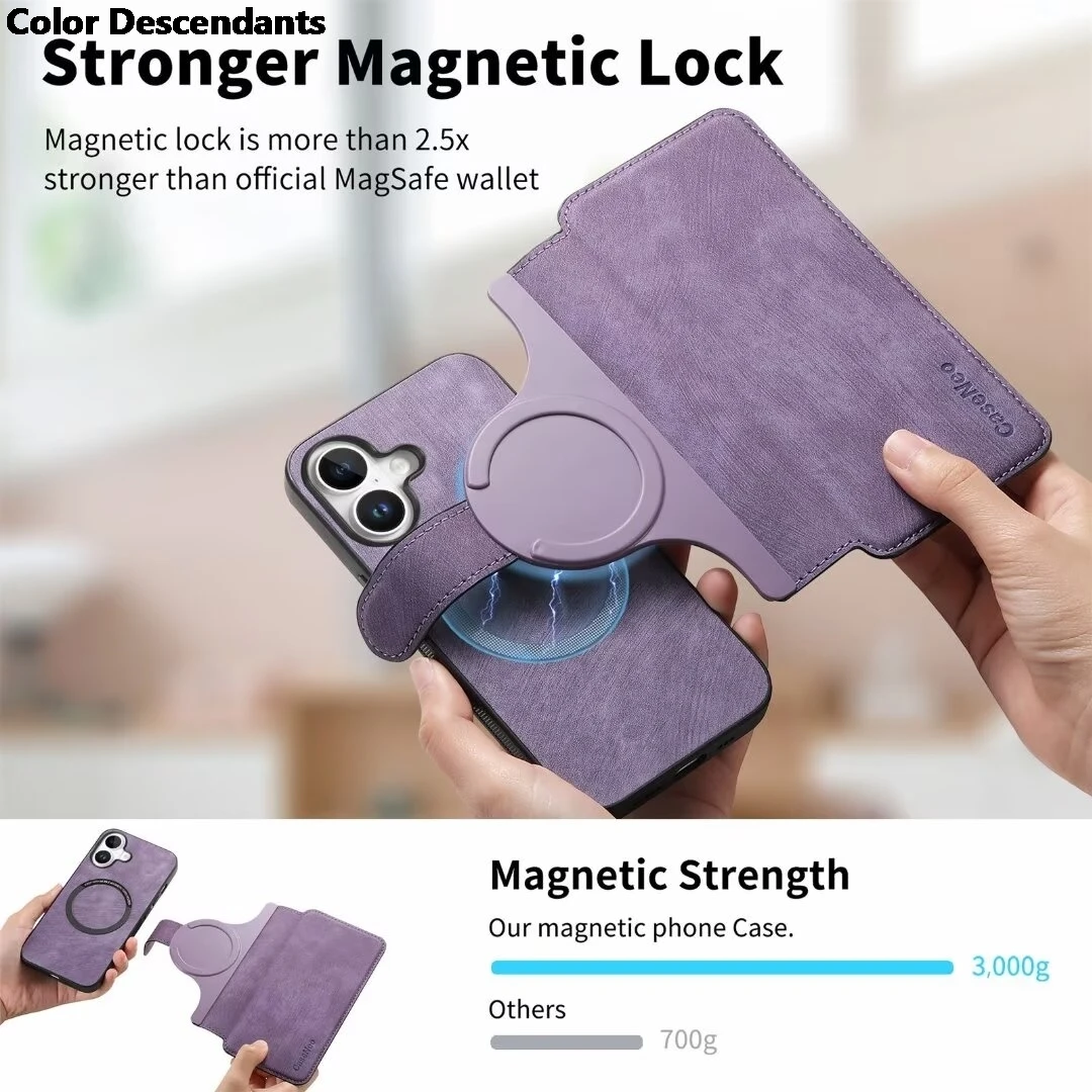 Кожаный чехол-бумажник 2 в 1 стиле ретро для Samsung Galaxy A25 M14 A14 A04e A04S A13 A04 M32 M33 M53