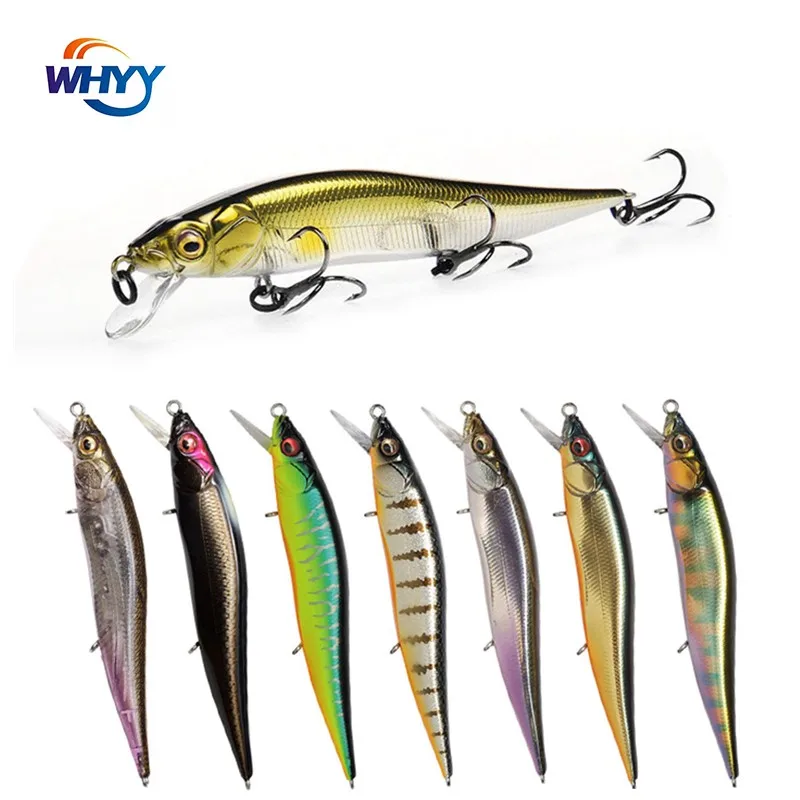 

WHYY Japanese Suspended Minoloa Bait 10.5g/98mm False Bait Hard Bait Fishing Bass Mouth Curling Red Eye Bait Fishing Bait